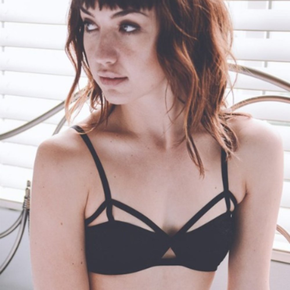 Sexy Lace Cage Bralette